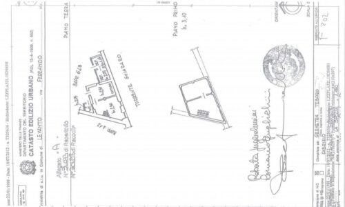 casa via ferrando piantina
